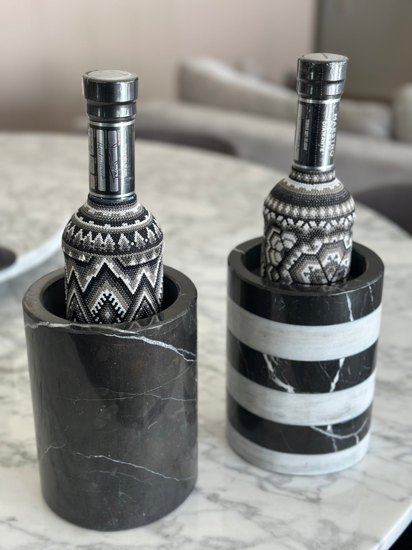 Enfriador para vinos / Portavinos de mármol